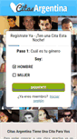 Mobile Screenshot of citasargentina.net